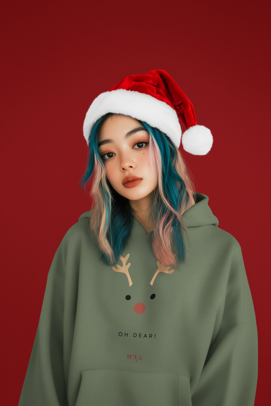 WYS Xmas Jumper Oh Dear Green