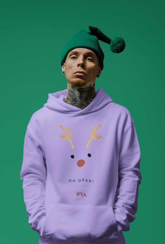 WYS Xmas Jumper Oh Dear Lavender