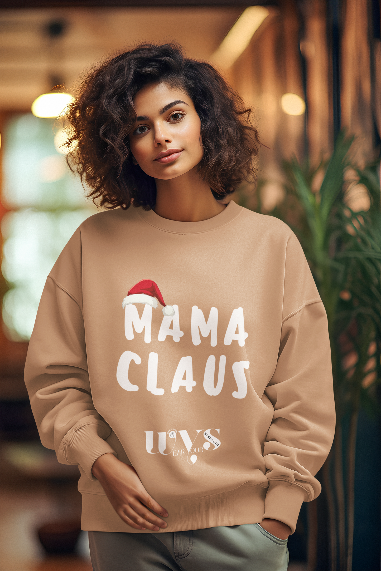 WYS Mama Claus Xmas Carmel