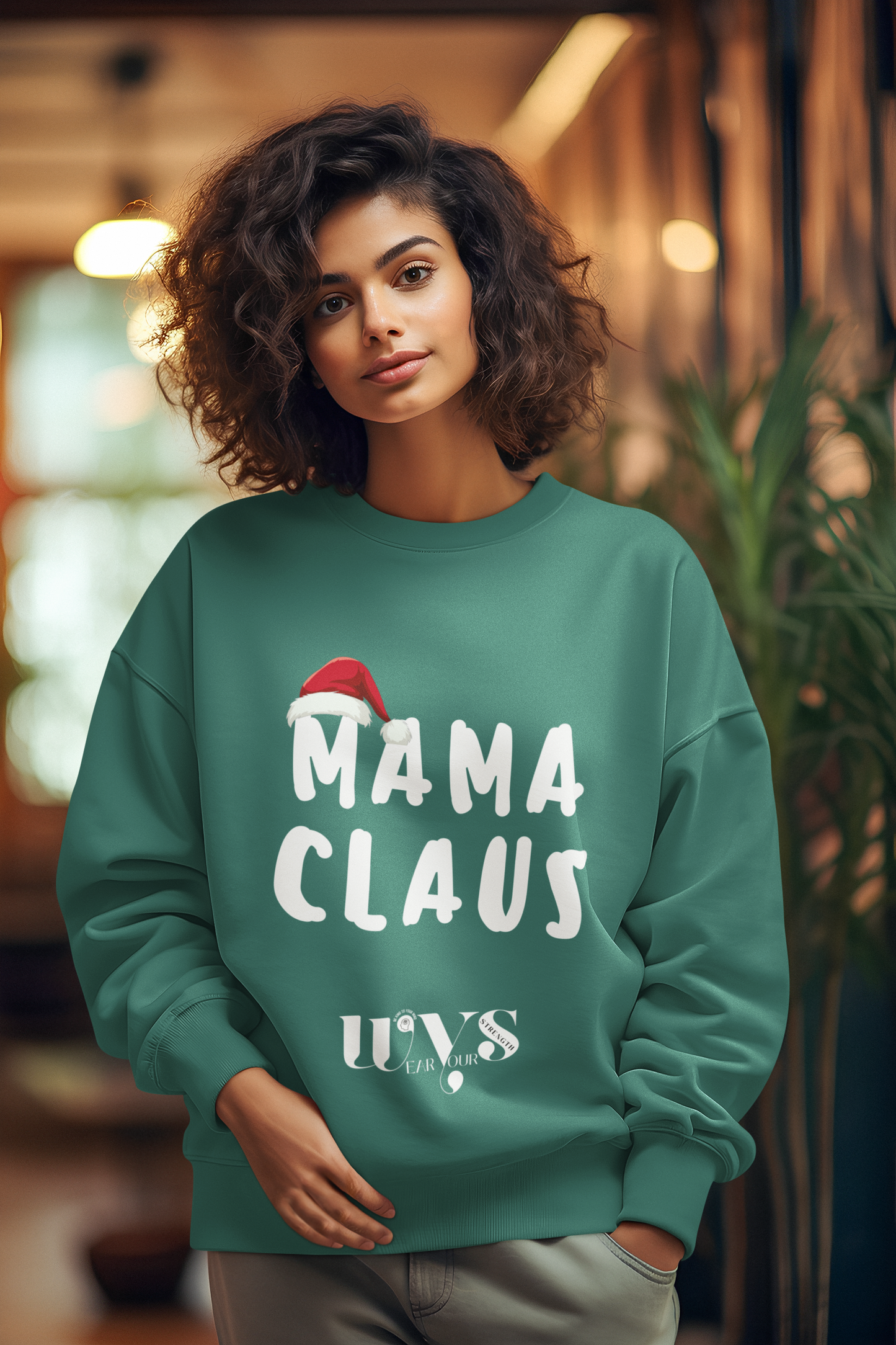 WYS Mama Claus Xmas Jade