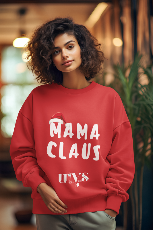 WYS Mama Claus Xmas Jumper Red